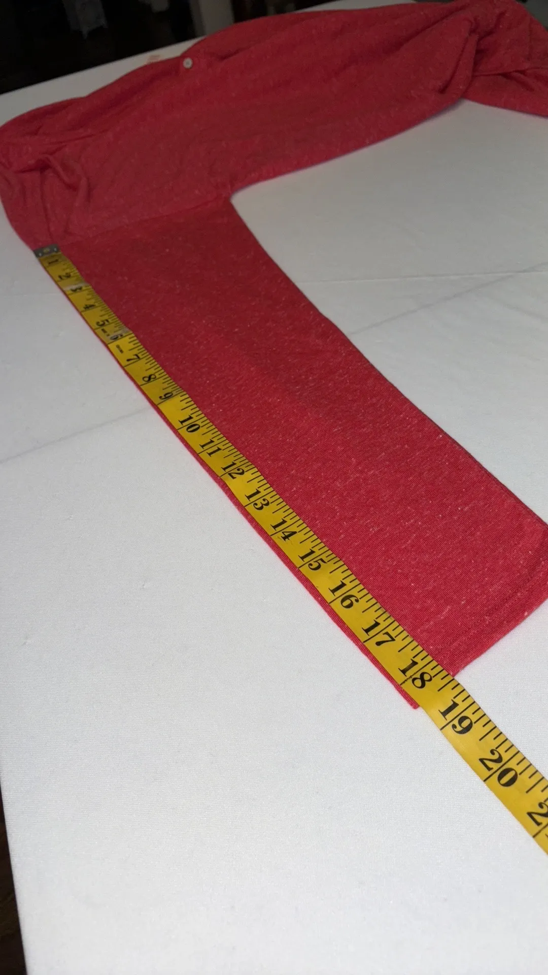 Victoria’s Secret T-shirt 3/4 sleeve deep scoop neck button front Sz medium NWT - Image 6