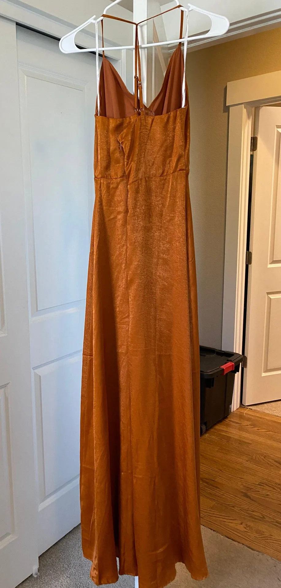 Lulus Rust Bridesmaids/ Wedding Guest Dress - Image 5