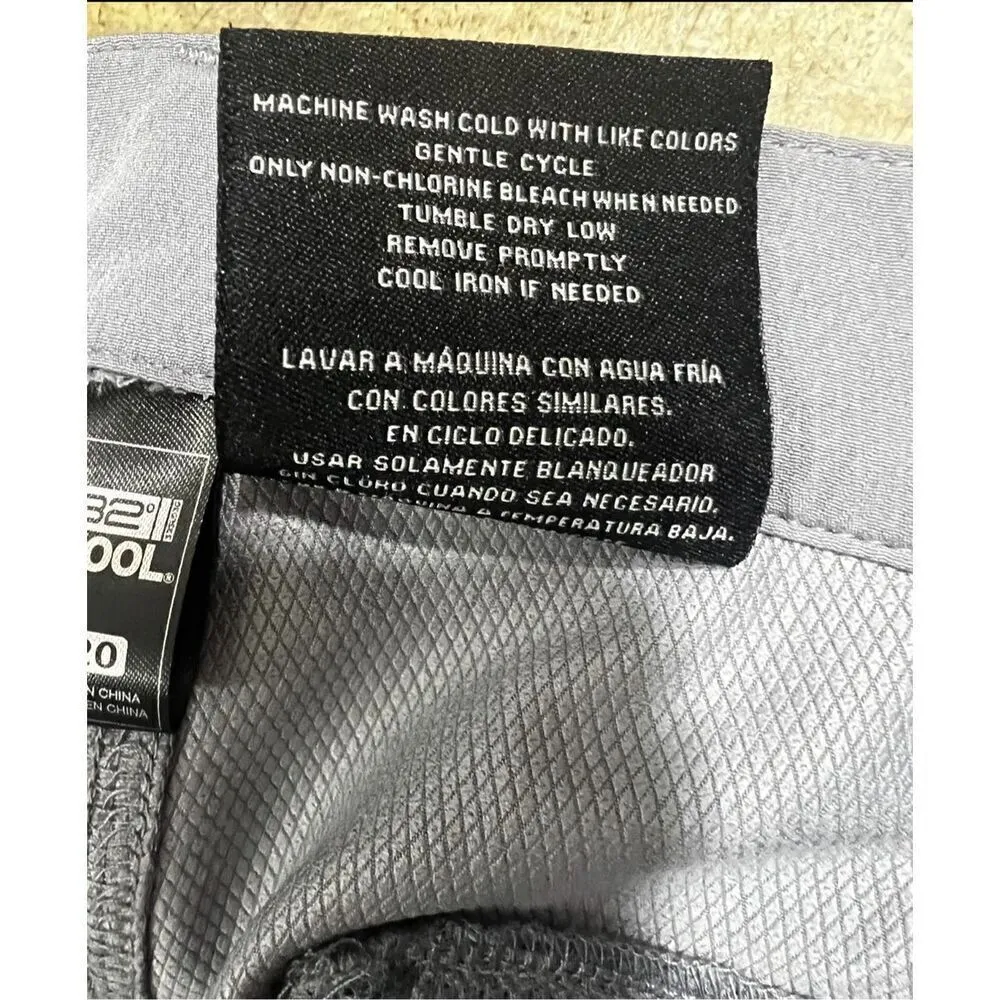 Women 32 Degrees Cool Silver Gray Pants Zipper Pockets Plus Size 20 - Image 8