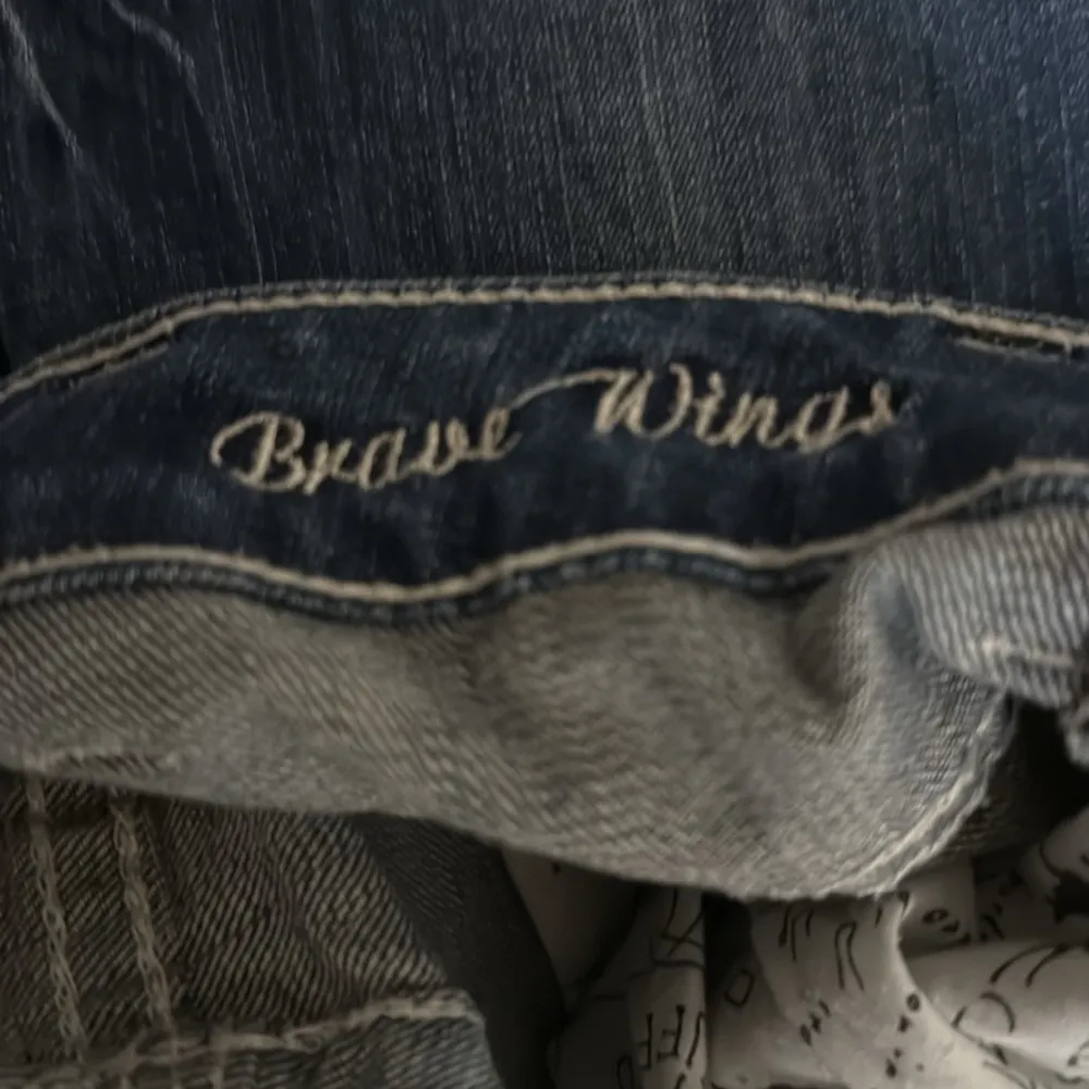 Cowgirl Tuff feather 🪶 Jeans Blue Size 26 - Image 7