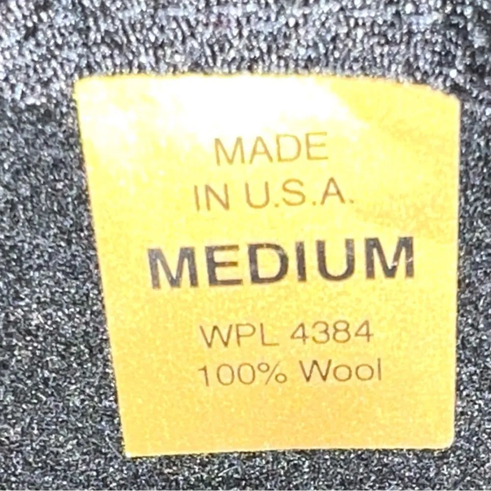 Silverado black 109% wool western fedora! Black - Image 9