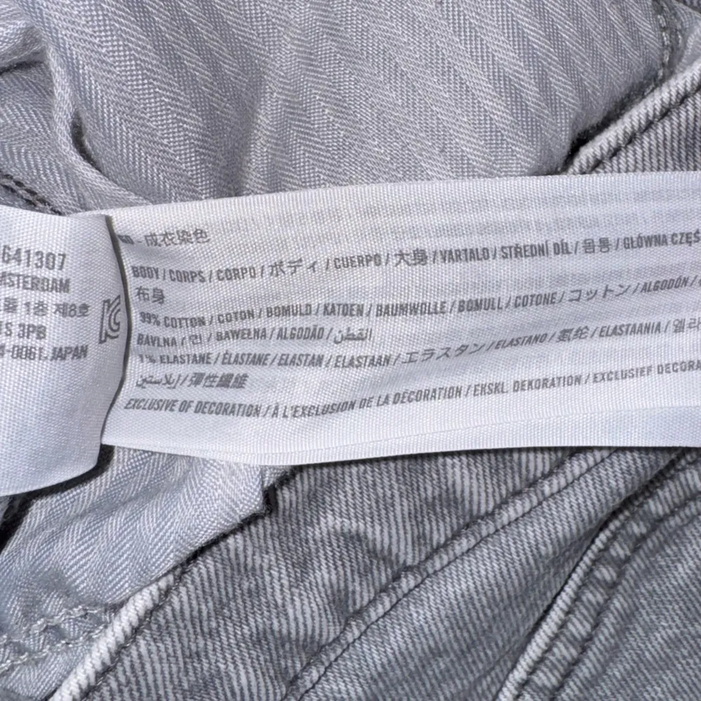 Abercrombie & Fitch The ‘90s Straight Ultra High Rise Jeans Gray Size 34 - Image 6