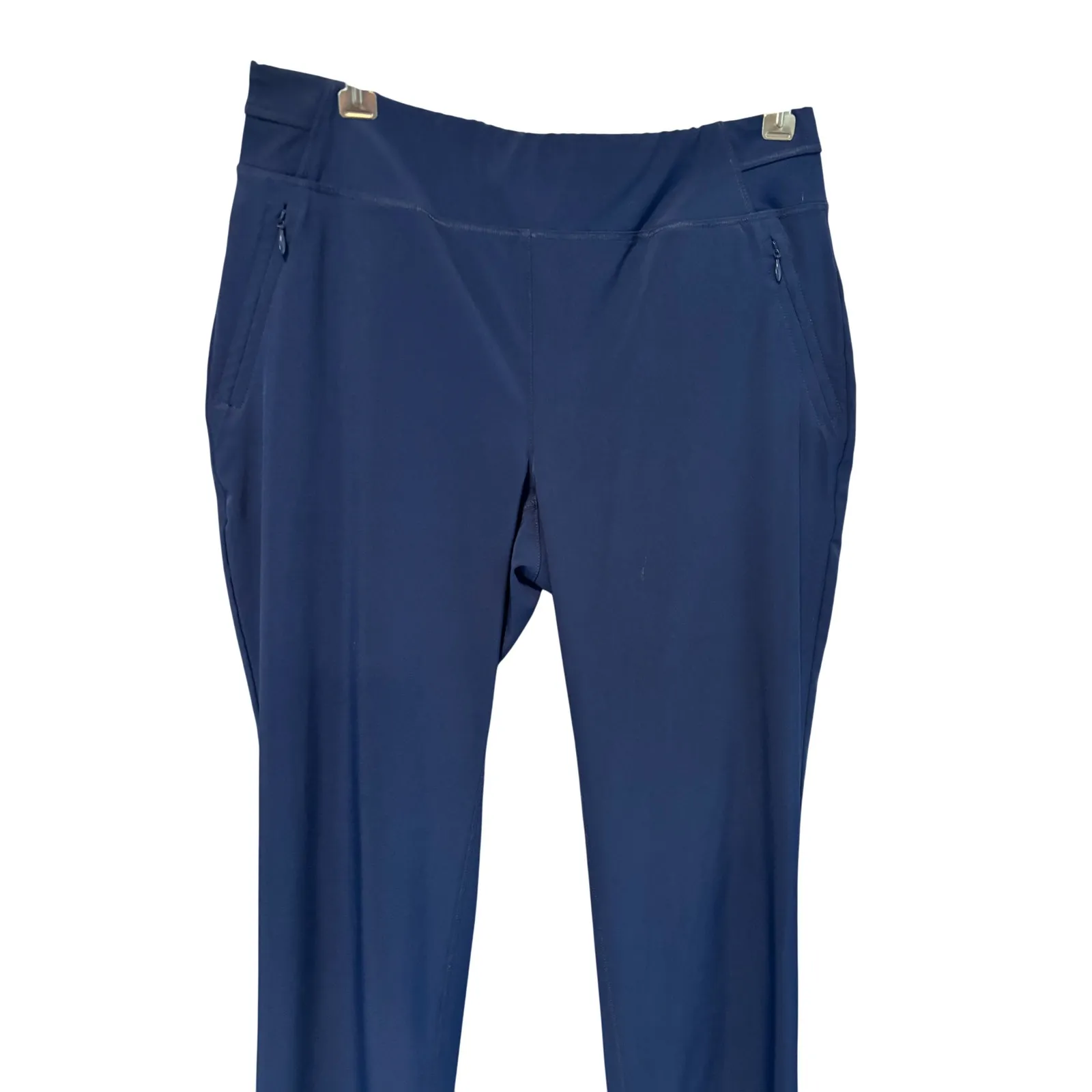 Chico's Zenergy Women's Knit Waist Pant UPF 50+ Fabric in Blue Size 2 - Image 5