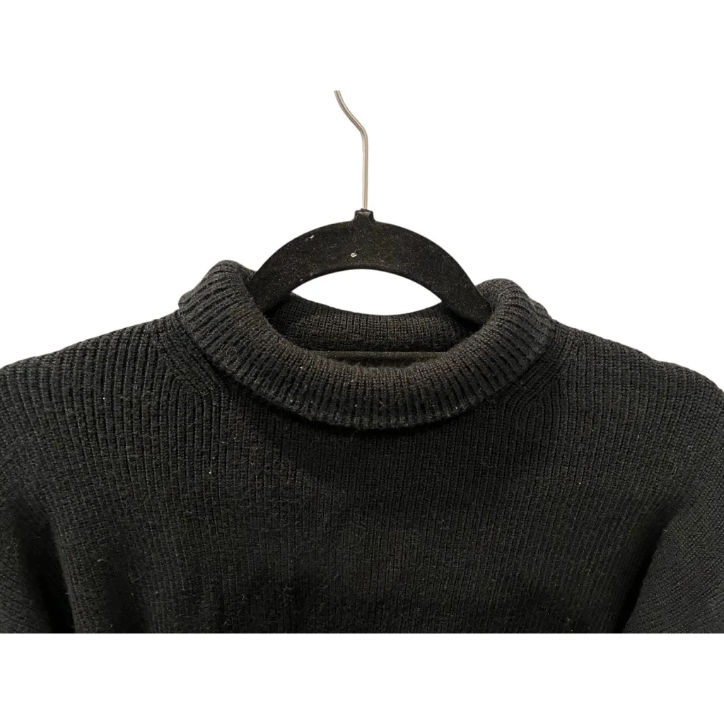 Lululemon Merino Wool Blend Rib Turtleneck Black Sweater Size 6 Women's Casual - Image 2