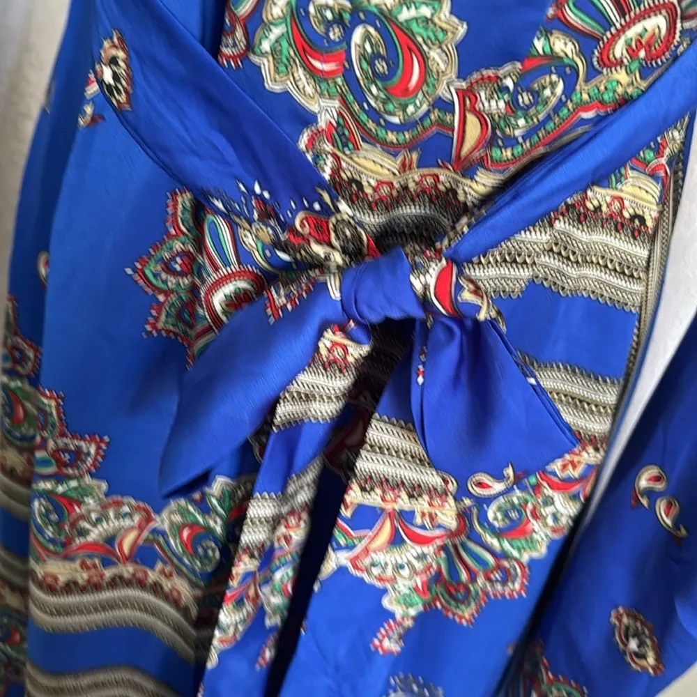 PRETTY LITTLE THING KIMONO-DRESS Sz:4 - Image 5