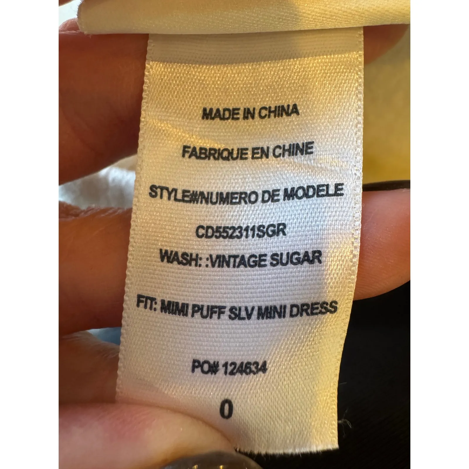 Alice+Olivia Dress Women‎ 0 White Vintage Sugar Denim Mimi Puff Sleeve Mini - Image 11