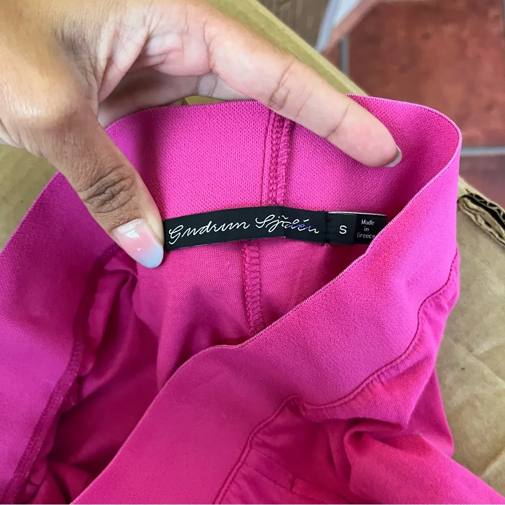 Gudrun Sjoden Pink Ruffle Harem Pants - Image 9