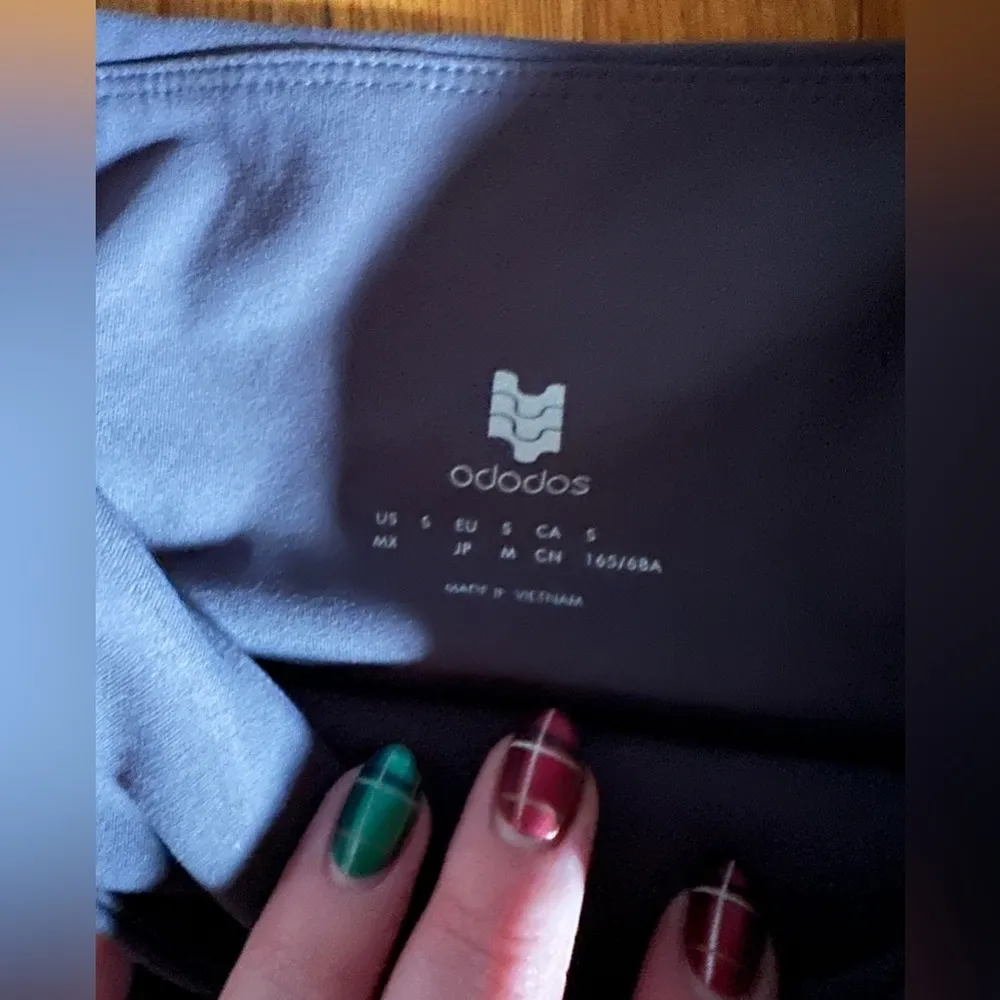 Odobos Grey Capri Leggings, Size Small Gray - Image 3