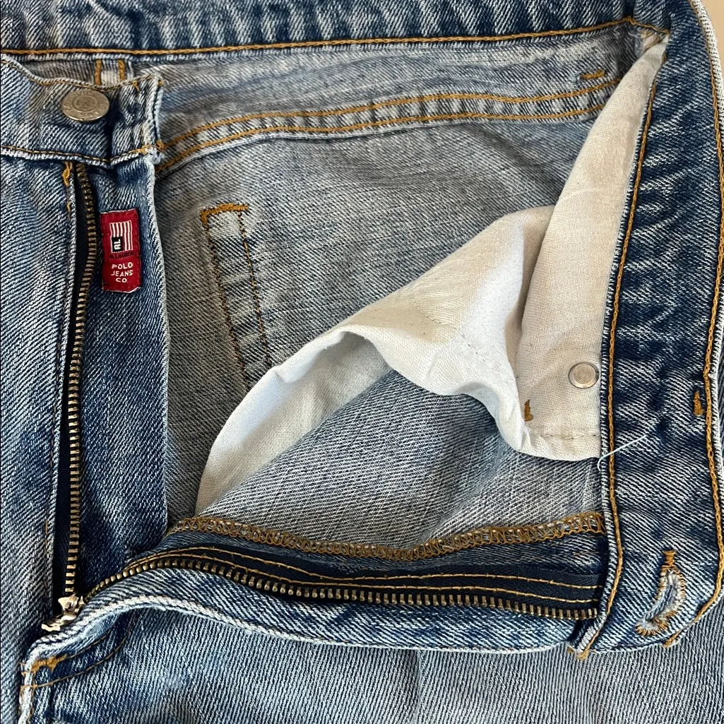 Polo Jeans Saturday Jean Light Wash Size 10 - Image 5