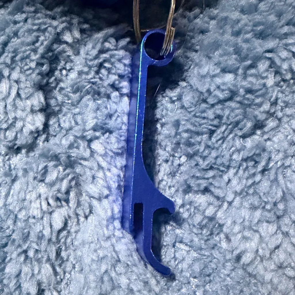 Blue‎ butterfly Women’s keychain - Image 10