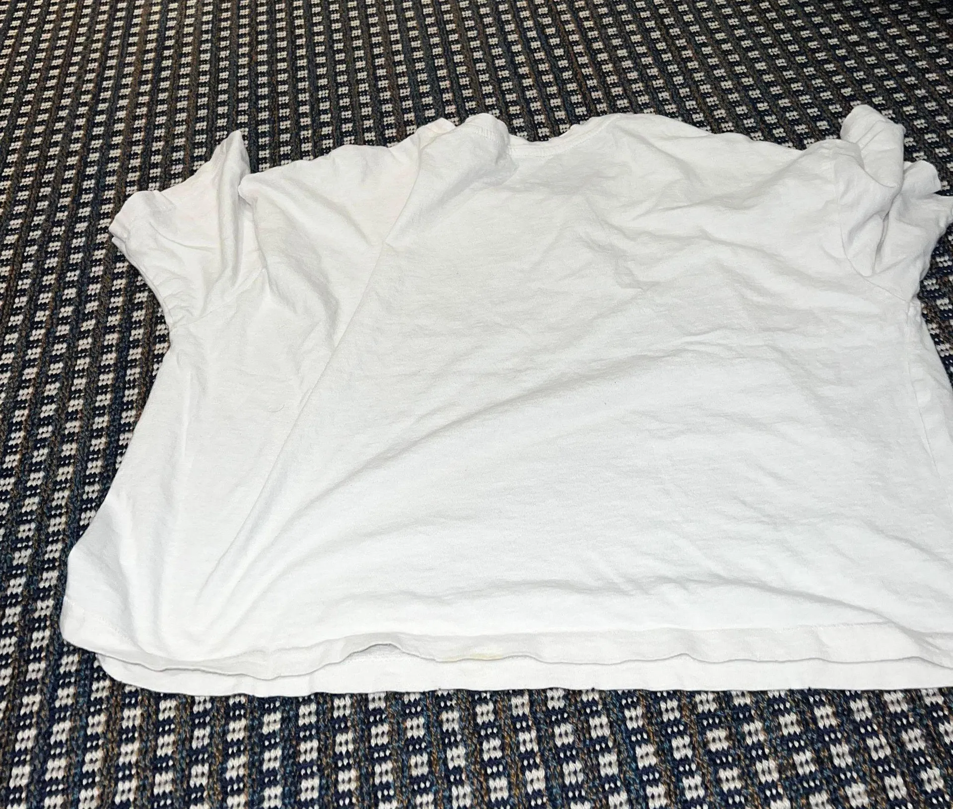 Women's Boyfriend Cropped Oversized Cotton T-Shirt - Image 6