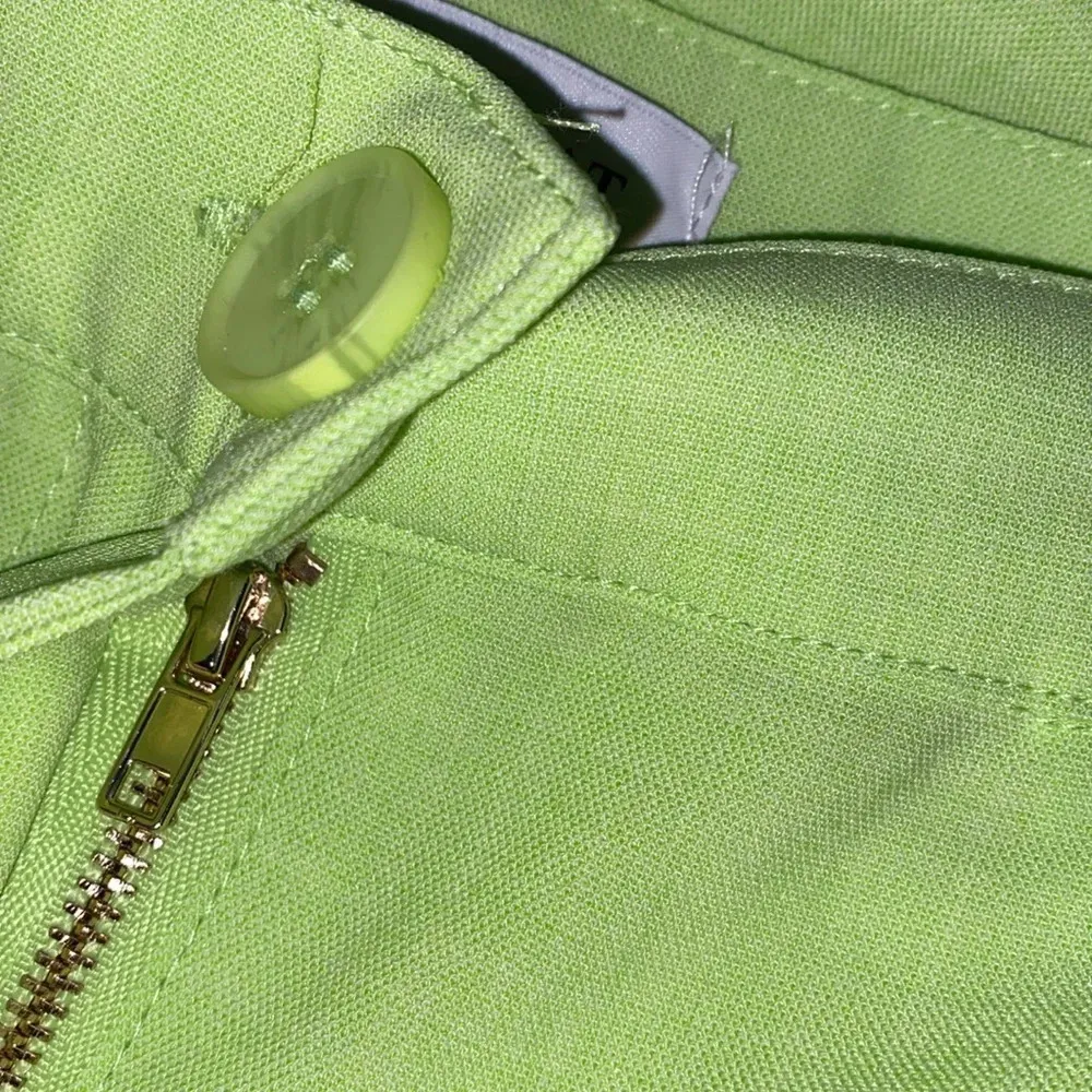 WeWoreWhat lime green wide leg pant suit and jacket size 4 - Image 14