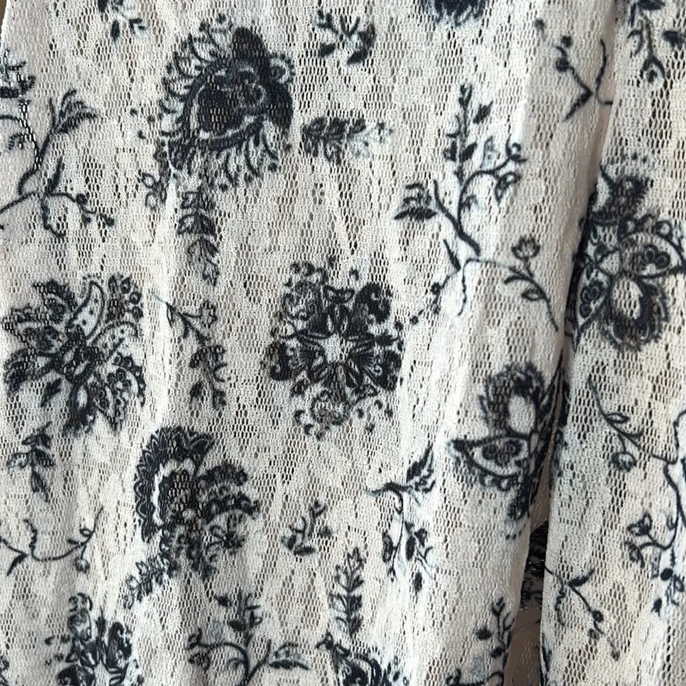 NWT Free People Intimately Layered in Lace Floral Legging Chamois Combo Sz Small - Image 5