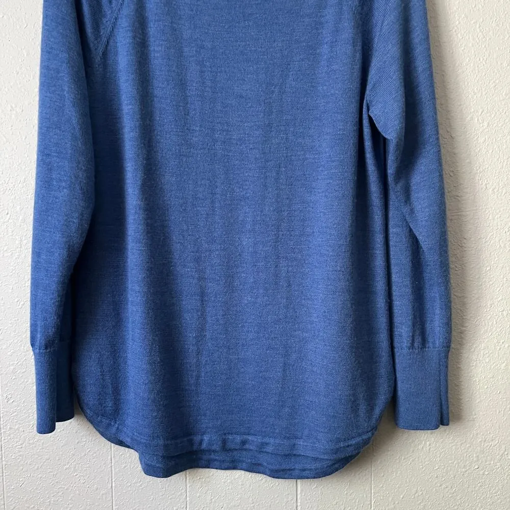 L.L. Bean Sweater Womens Large 100% Merino Wool Academia Career Preppy Casual - Image 4