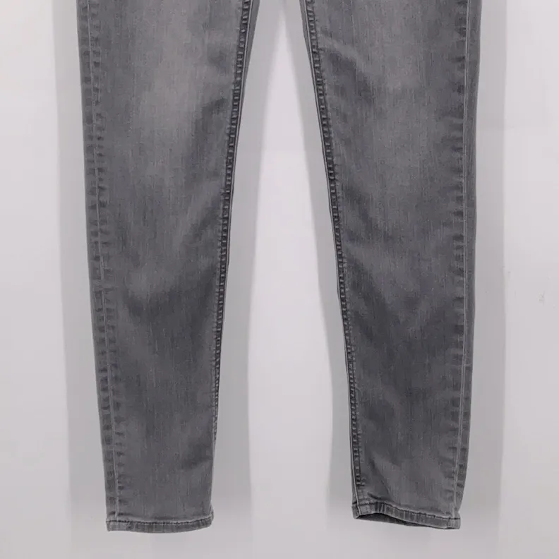 All Saints Mast Low Rise Skinny Fit Gray Jeans Size 29 - Image 5