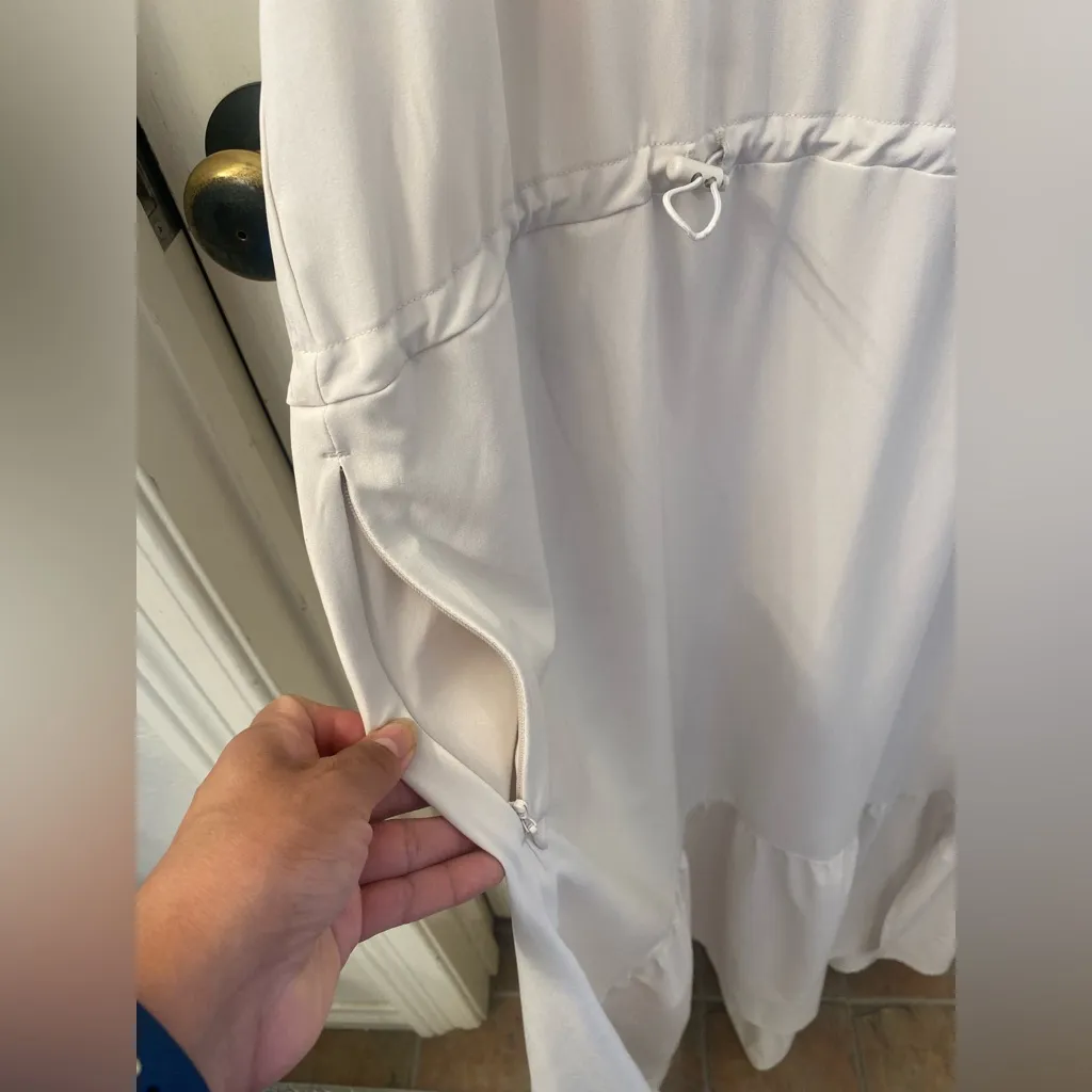 Zella Women’s Cream Maxi Dress Size Medium - Image 3