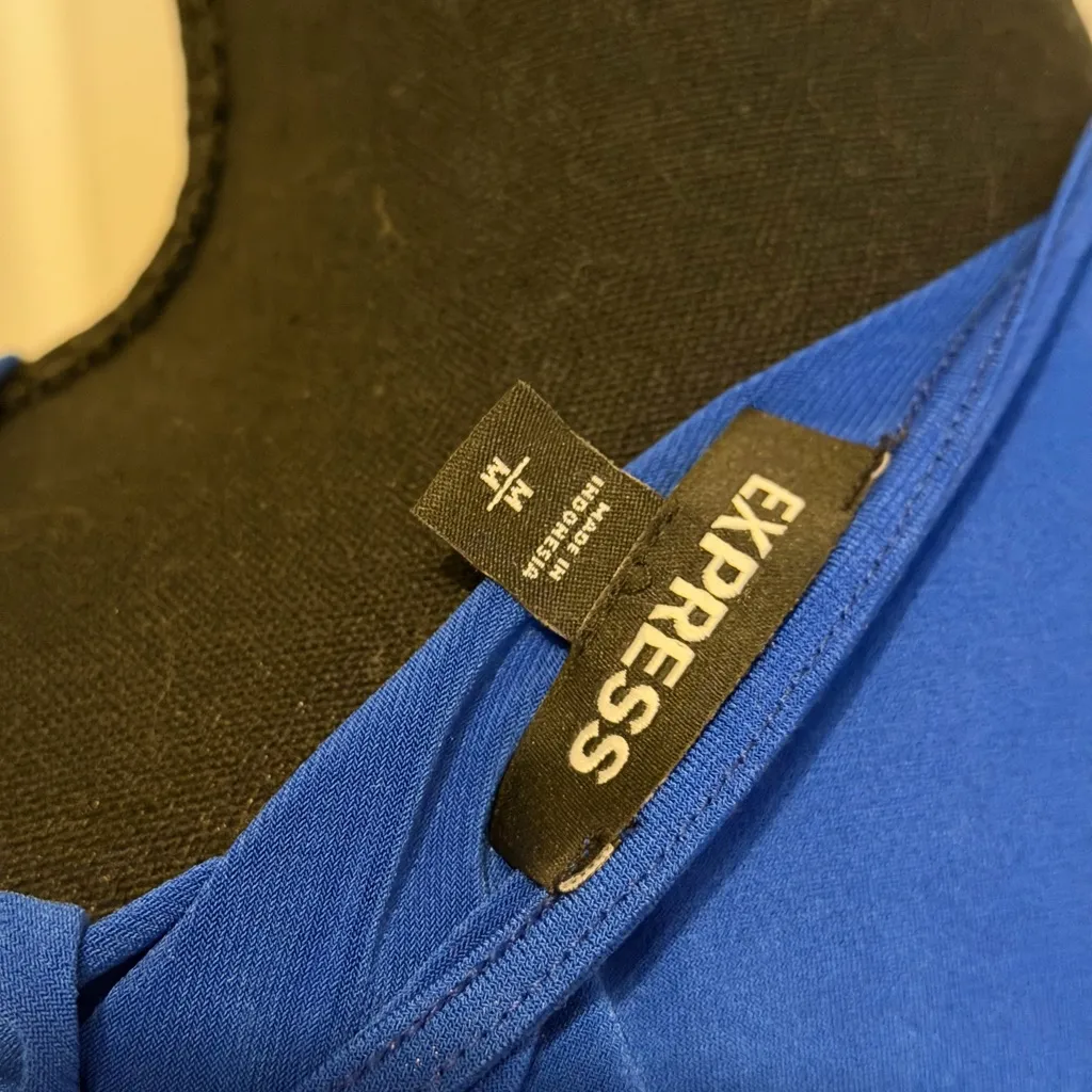 Express Royal Blue Women's Bodysuit - Image 3