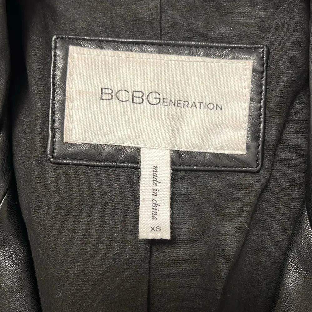 BCBGeneration Leather Moto Jacket - Image 3