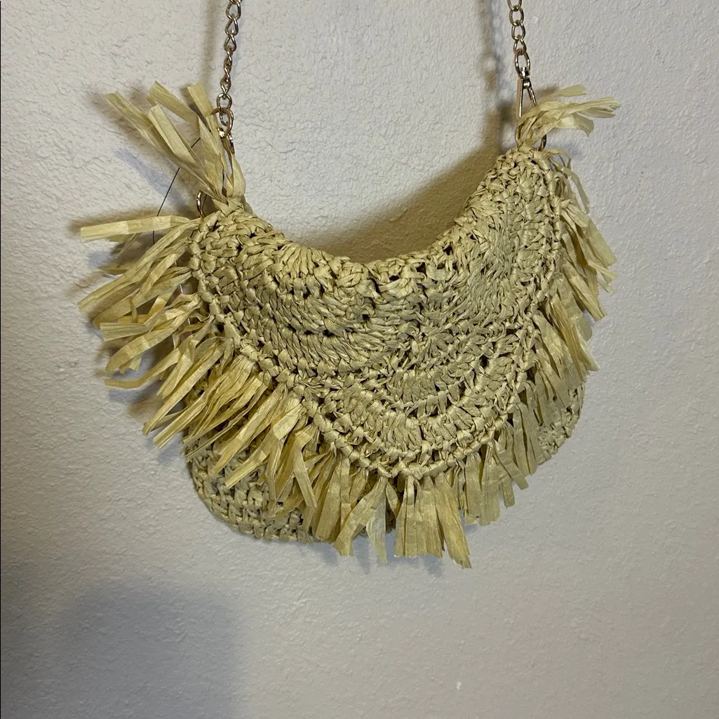 Lisi Lerch Frida Straw‎ Crossbody NWT - Image 3