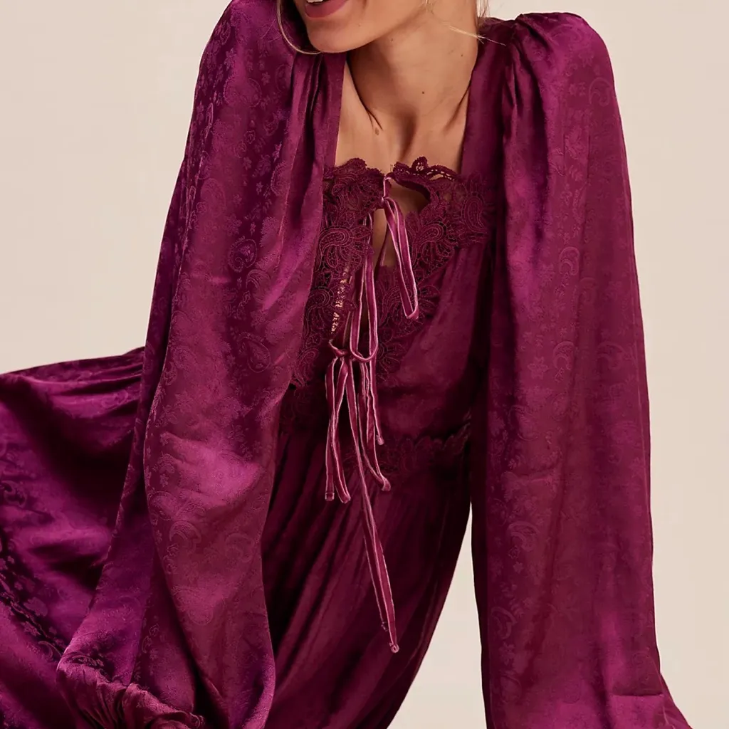 For Love & Lemons Henley Jacquard Long Sleeve Mini Dress NWT size XS - Image 5