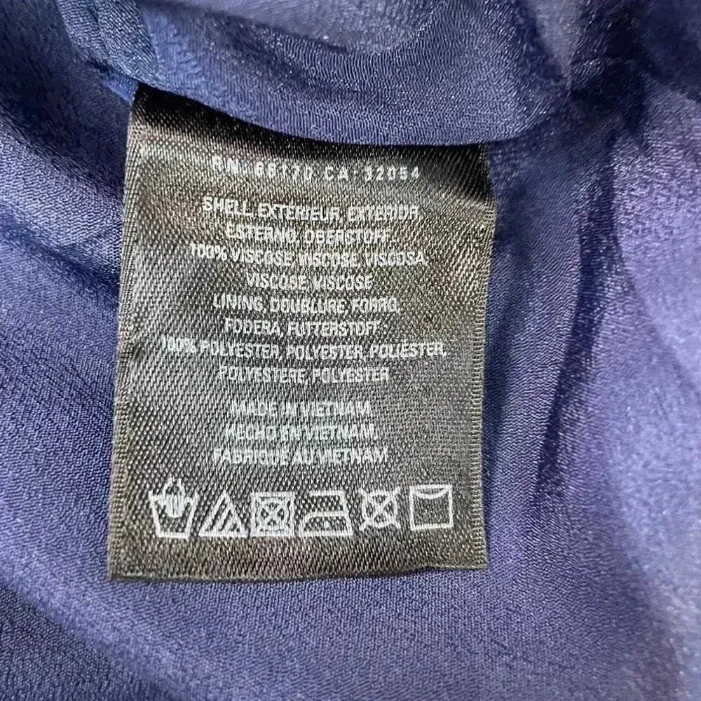 Anthropologie Maeve Ellery Striped Tiered Mini Skirt Pleated Pink Navy Size 6 - Image 6