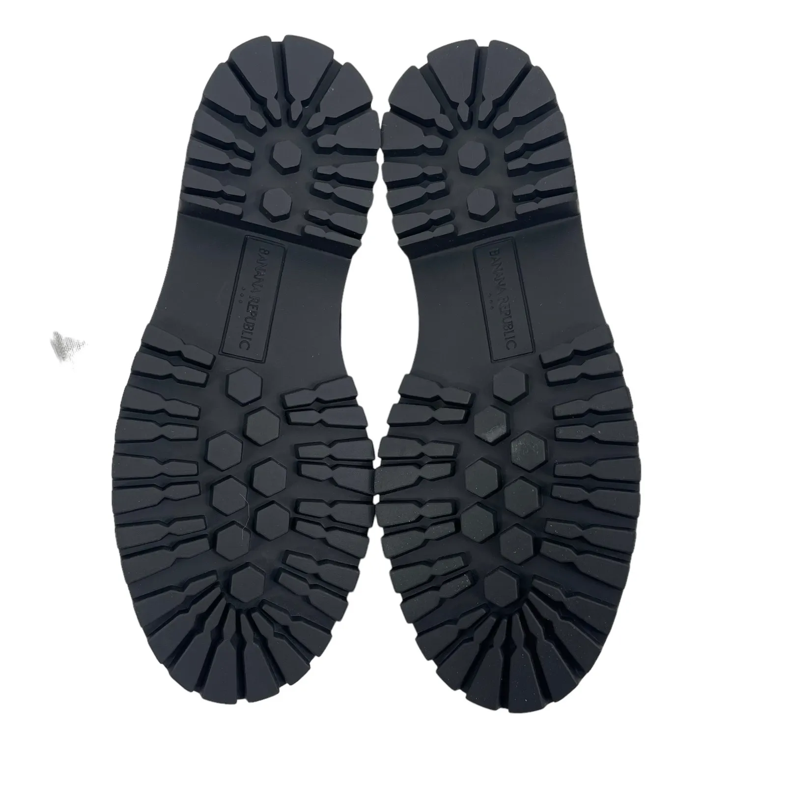 Banana Republic Lug Sole Metallic Loafers Pewter Brown Size 6 - Image 8