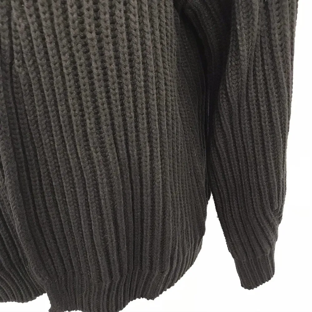 NWT Code X Mode Knit Black Cardigan Sweater Size Large - Image 5