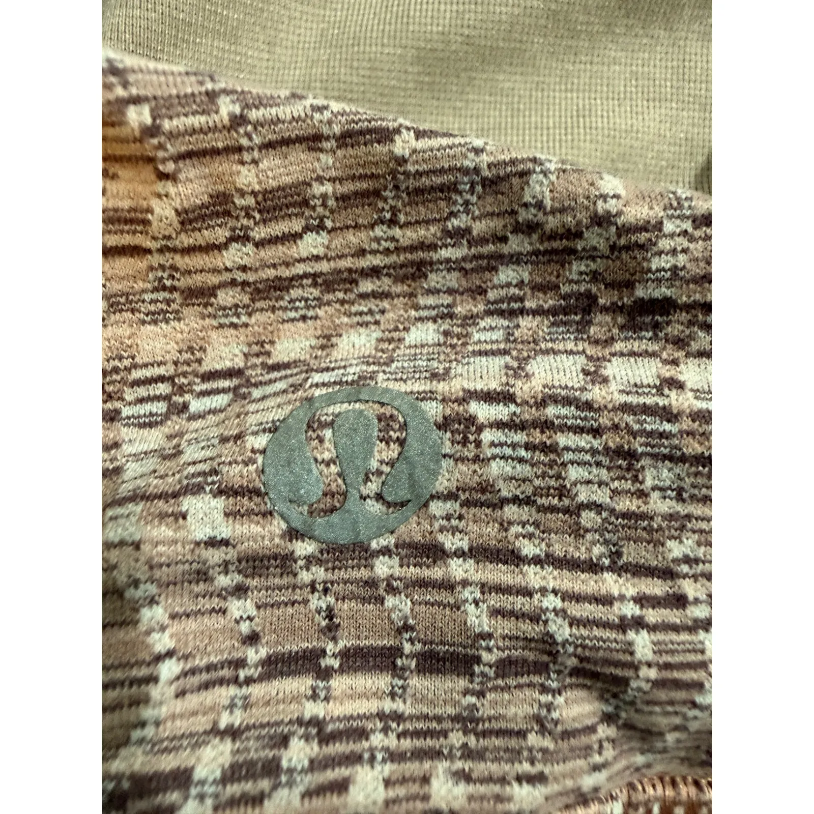 Lululemon Align Patterned Sports Bra size 10 Support Strappy Back - Image 4