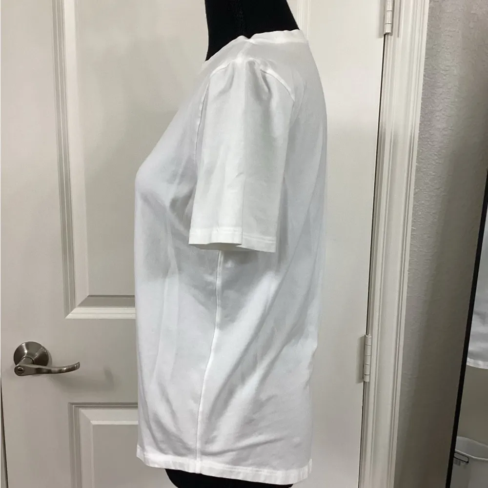 Lululemon Athletica White Short Sleeve Tee - Image 3