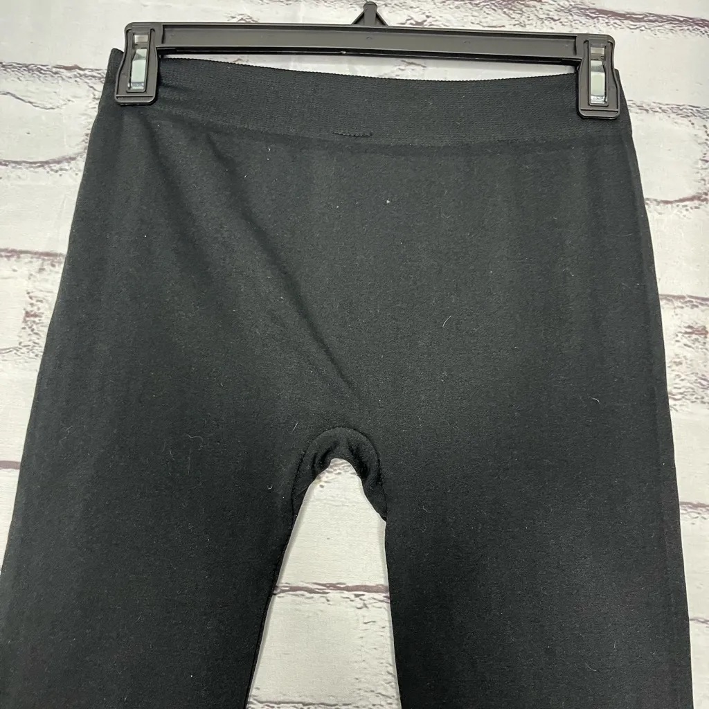 Love Charm Black Slim Fit Stretch Leggings Yoga Pants Tights High Waist SZ S/M - Image 9