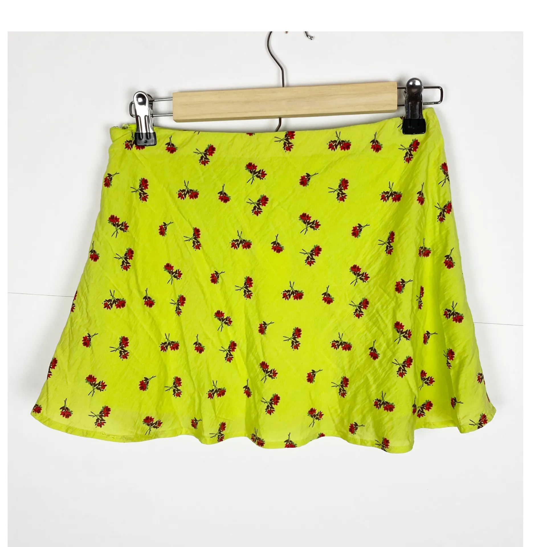 Urban Outfitters Violetta Slip Skirt Floral Mini Size Small - Image 2