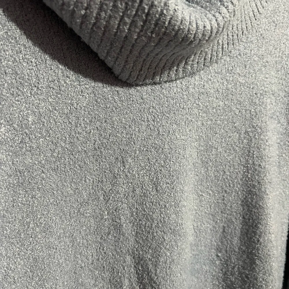 Rachel Zoe Light Blue Cowl Neck Pullover Sweater - Image 3