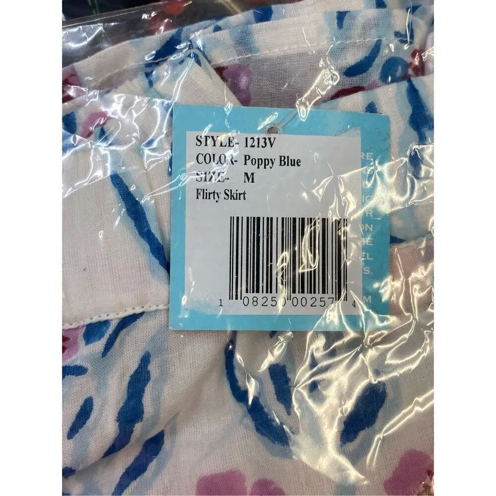 Oilphant NWT Flirty Skirt in Poppy Blue Size M Size M - Image 5