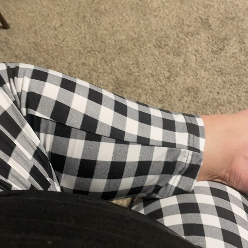 Terra & Sky New Tierra Sky buffalo check super soft leggings 4x - Image 4