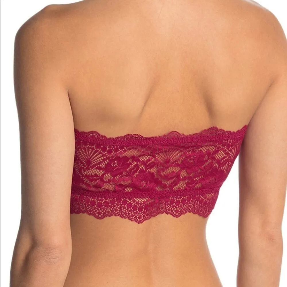 Free People | XS | Lacey Looks Burgundy Bandeau Unpadded Bra Bralette - Image 2