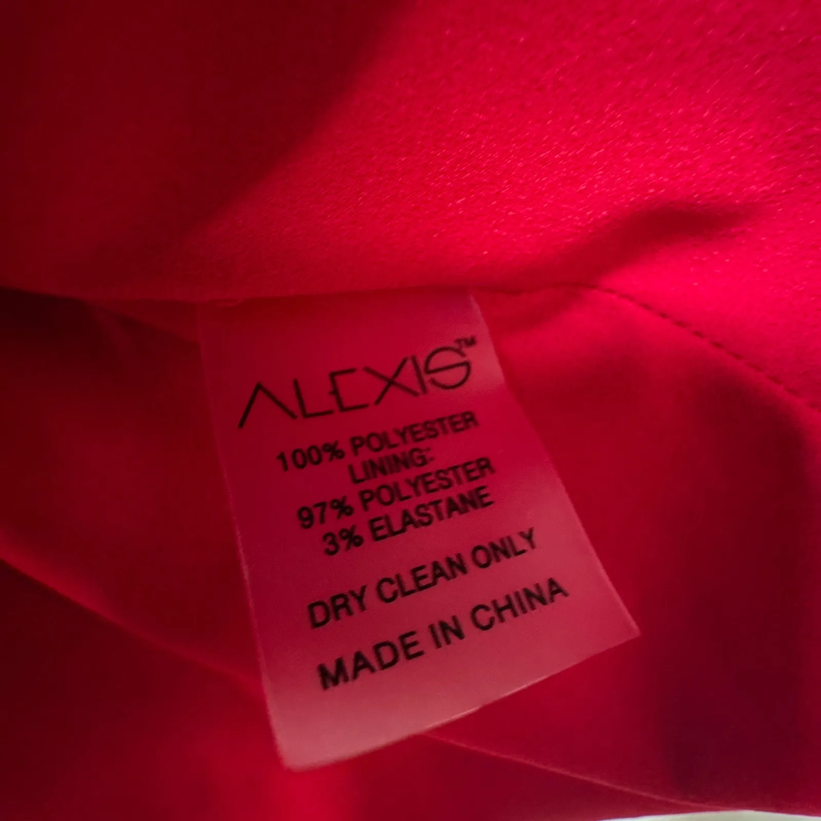 Alexis Marilou Dress Burgundy Medium NWT Cocktail Party Holiday Special Occasion - Image 8