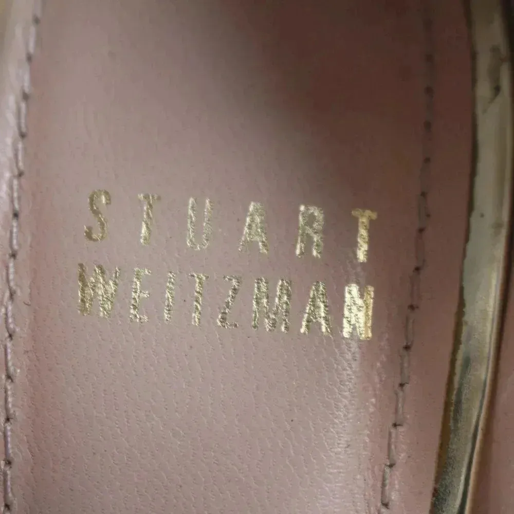 STUART WEITZMAN Beige Heels size 7 - Image 8
