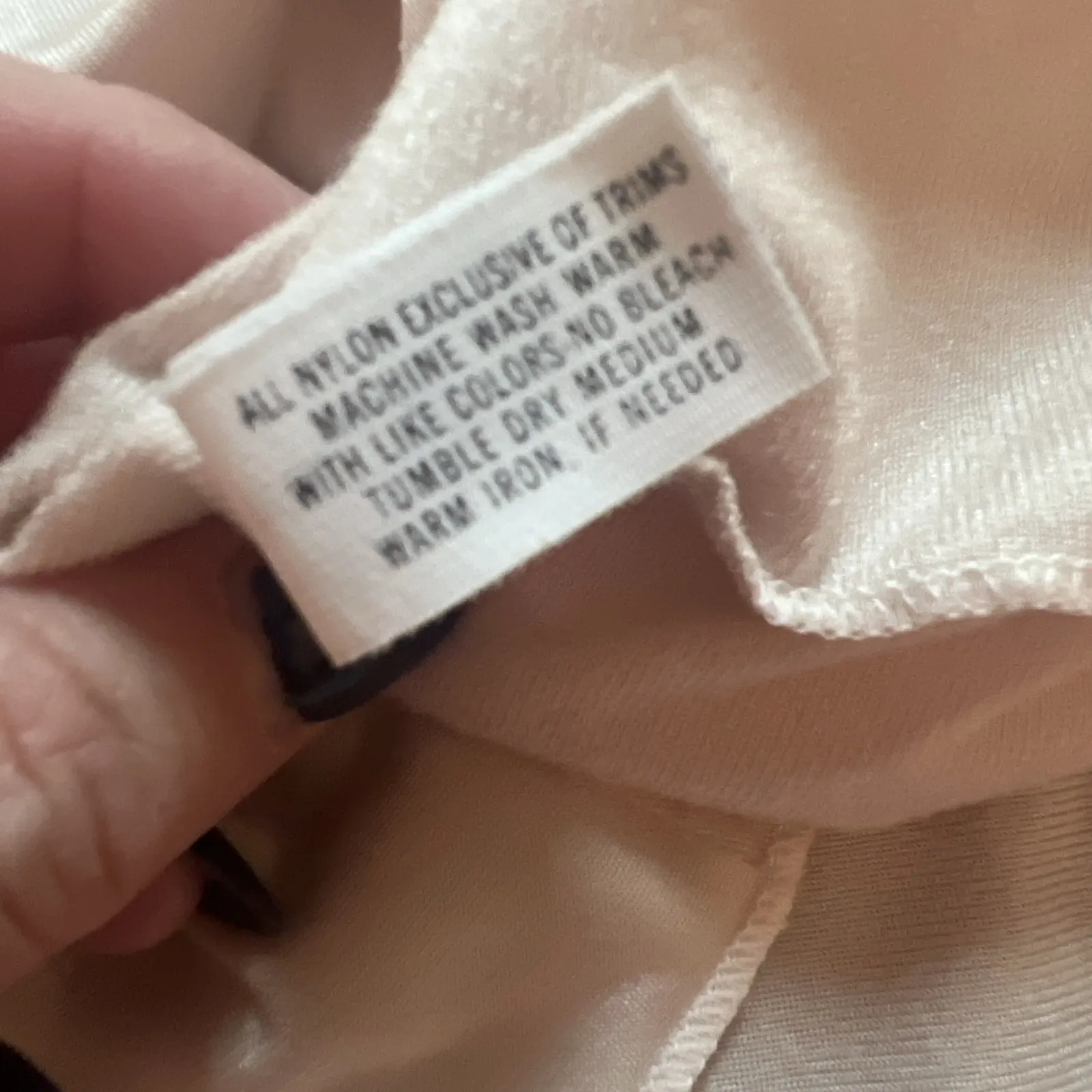 Vintage Shadowline 2‎ Piece Pajamas Set Tank And Pants Pink Lace Silly Sz L Sexy Size L - Image 6