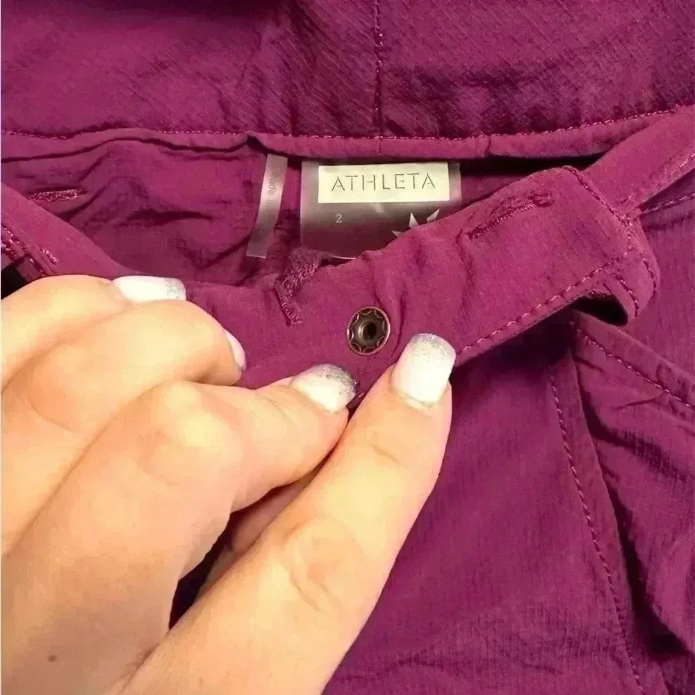 ATHLETA PURPLE/MAGENTA SHORTS - Image 3