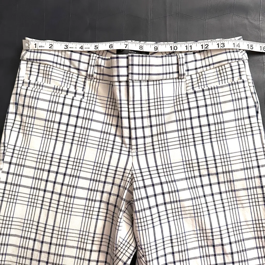 EUC Banana Republic Sloan Windowpane Dress Pants - Image 4