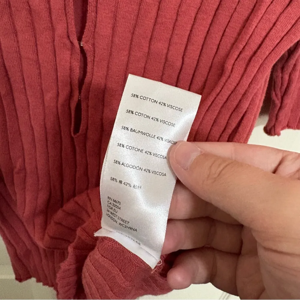 Intimately Free People Ribbed Short Sleeve Scoop Neck Top - Image 6