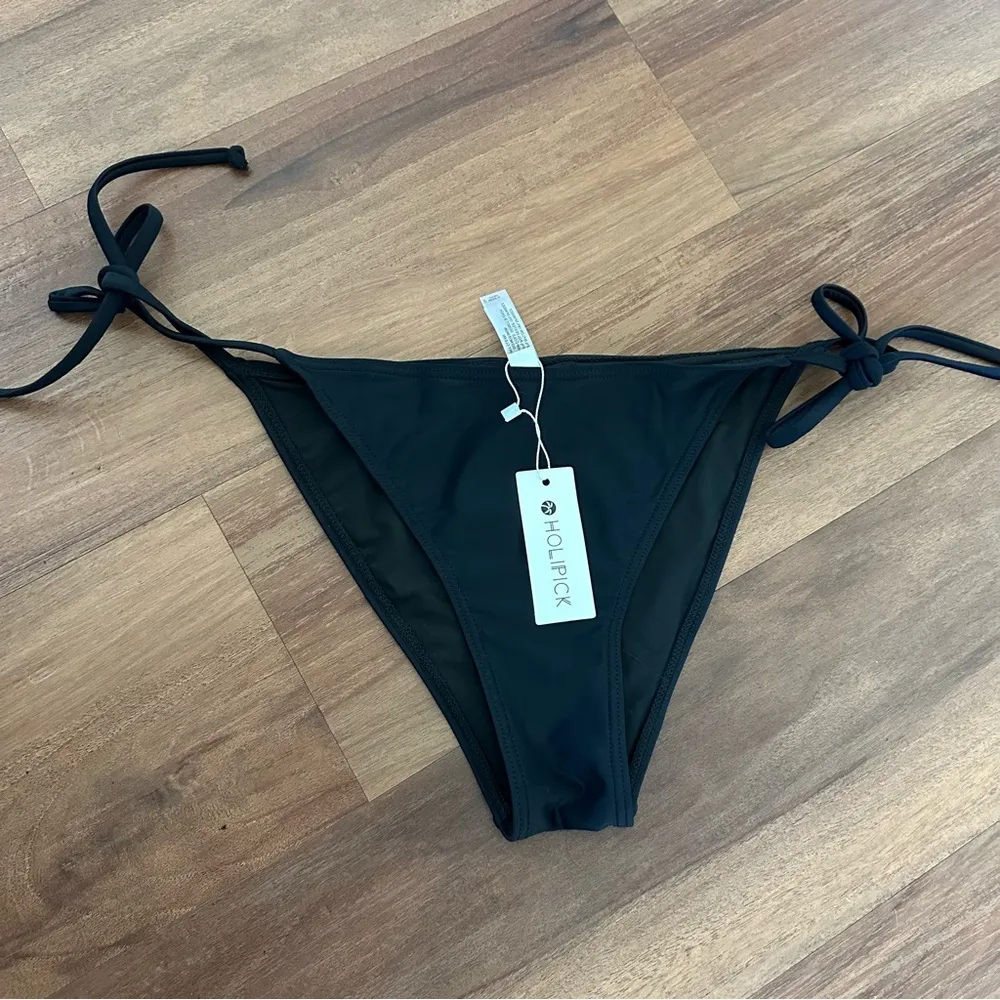 NWT HOLIPICK | WOMENS BLACK HOLIPICK SIDE STRING - Image 4