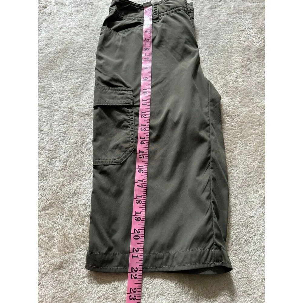 Patagonia Women's Green Water Cargo‎ Shorts Pockets Outdoor Hiking Bermuda Sz 2 - Image 12