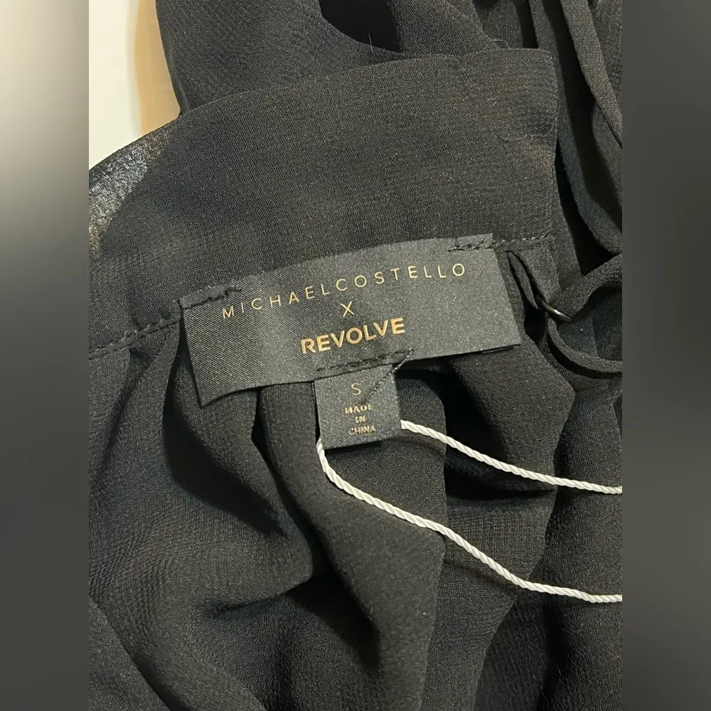 Michael Costello Justin Gown in black, size S - Image 6