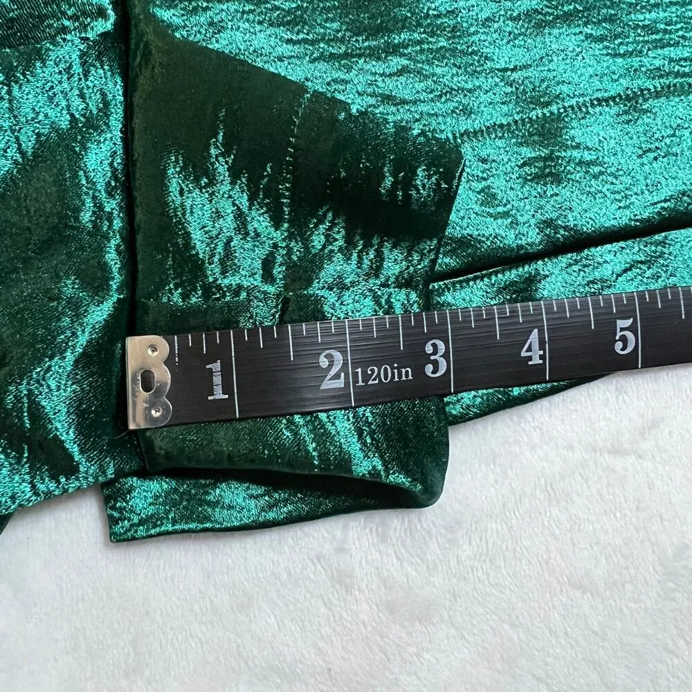 Victoria's Secret High Rise Satin Shorts with Rope Belt Size Large Holidays - Image 8