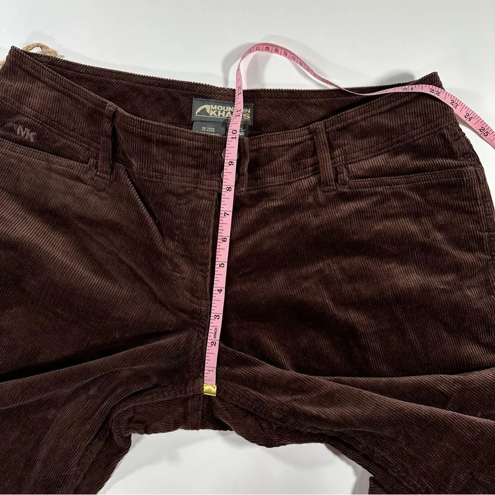 NWT Mountain Khakis Women’s Cottonwood Cord Corduroy Pant Womens Size 16 LNG Brown - Image 10