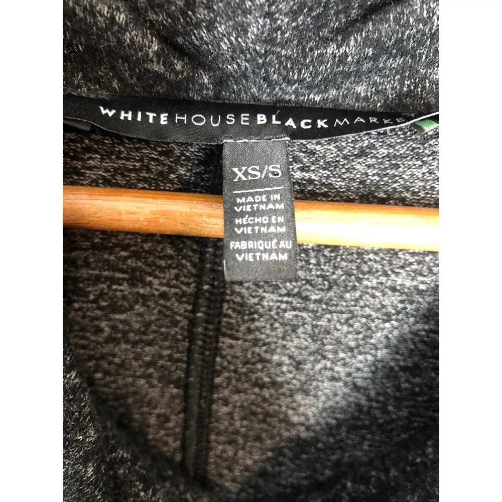 White House Black Market Cowl Neck Knit Poncho Sweater - Image 7