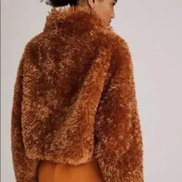 MAEVE Teddy Zip up coat XL - Image 3