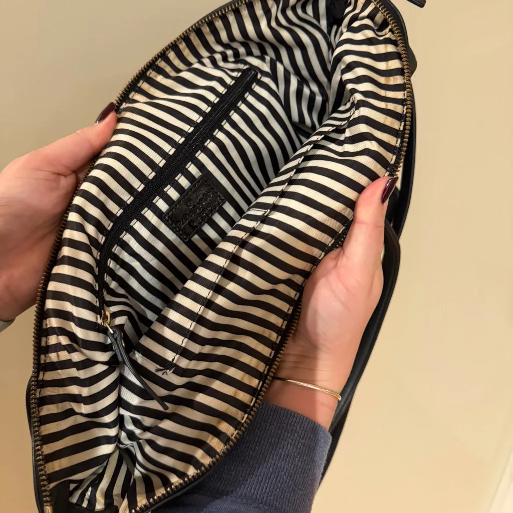 Kate Spade Black Leather Hampton Road Janie Purse - Image 9