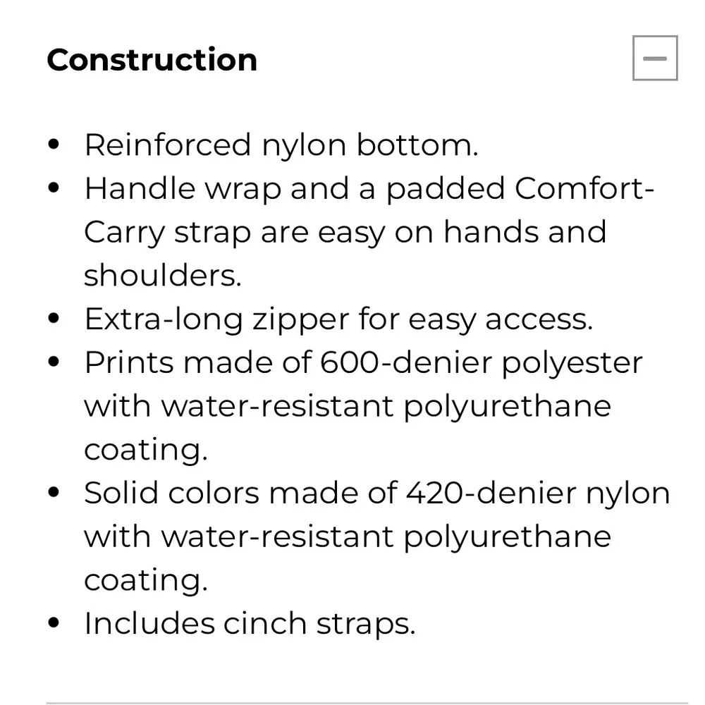 LLBean 🌺 XL Adventure Duffle~RARE PRINT! - Image 15